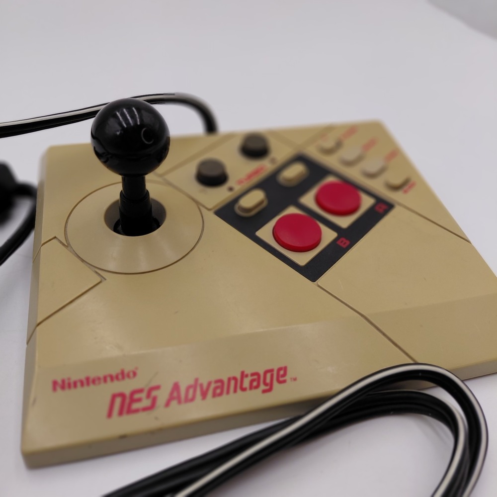 Nintendo NES-026 Advantage Controller Tested Works Gamer Original